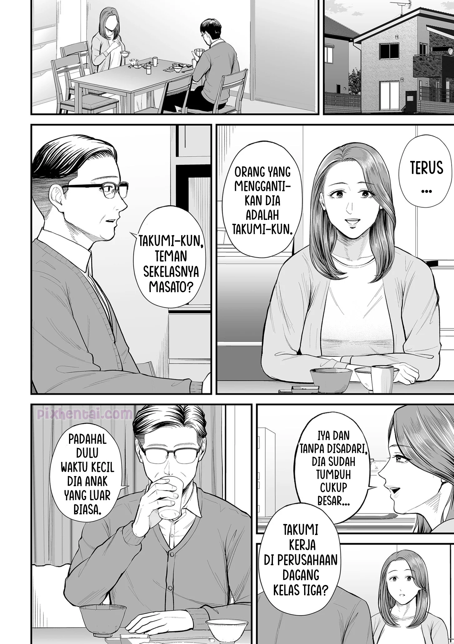 Komik hentai xxx manga sex bokep The Young Man is Delighted to Meet Beautiful Milf 4